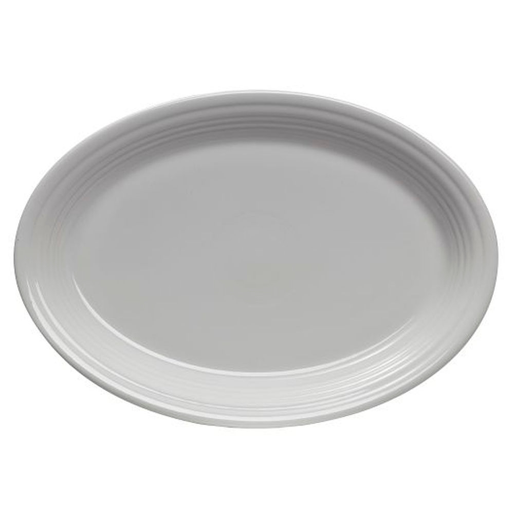 11.625 x 8.875 x 1.5 inch White Medium Oval Serving Platter
