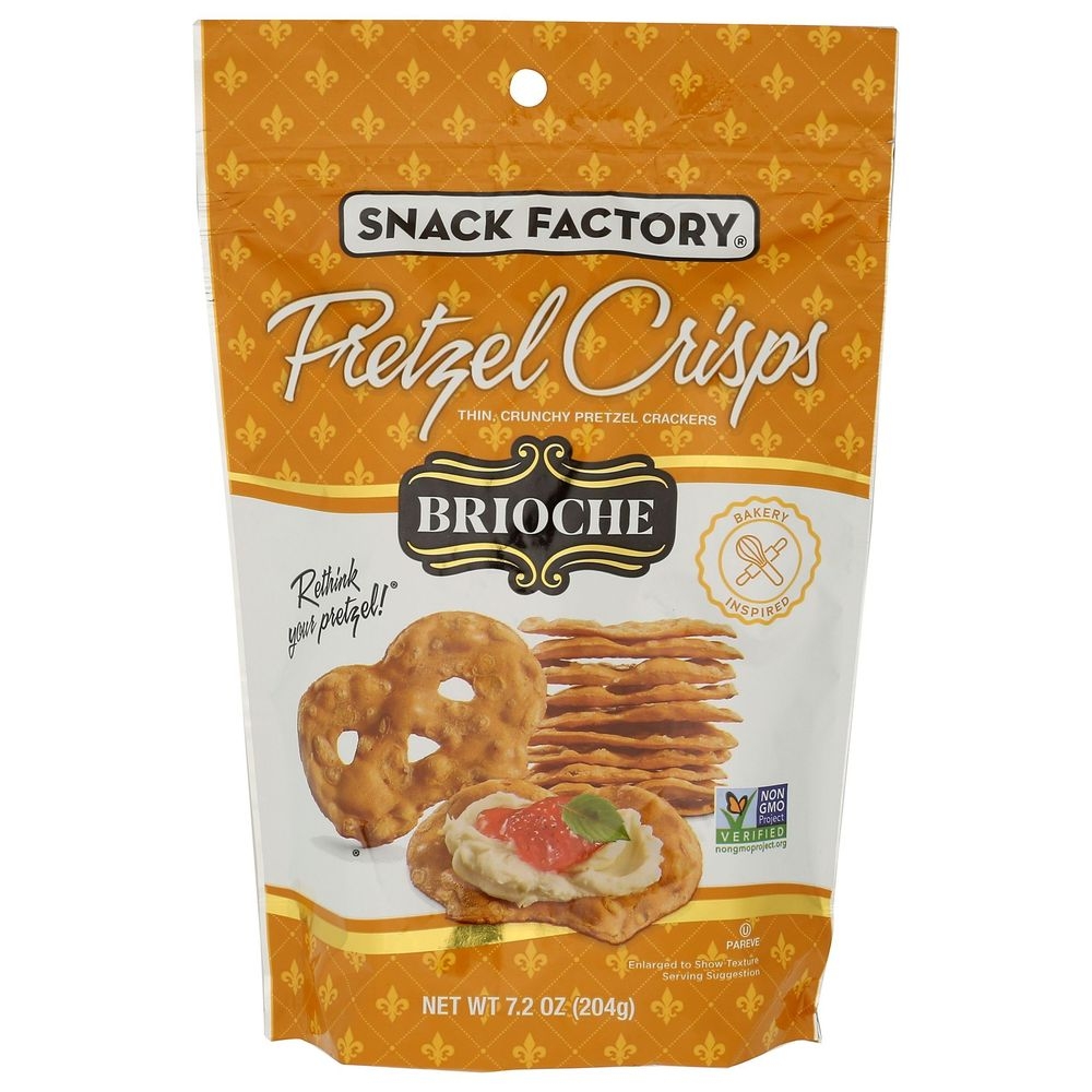 Brioche Pretzel Crisps
