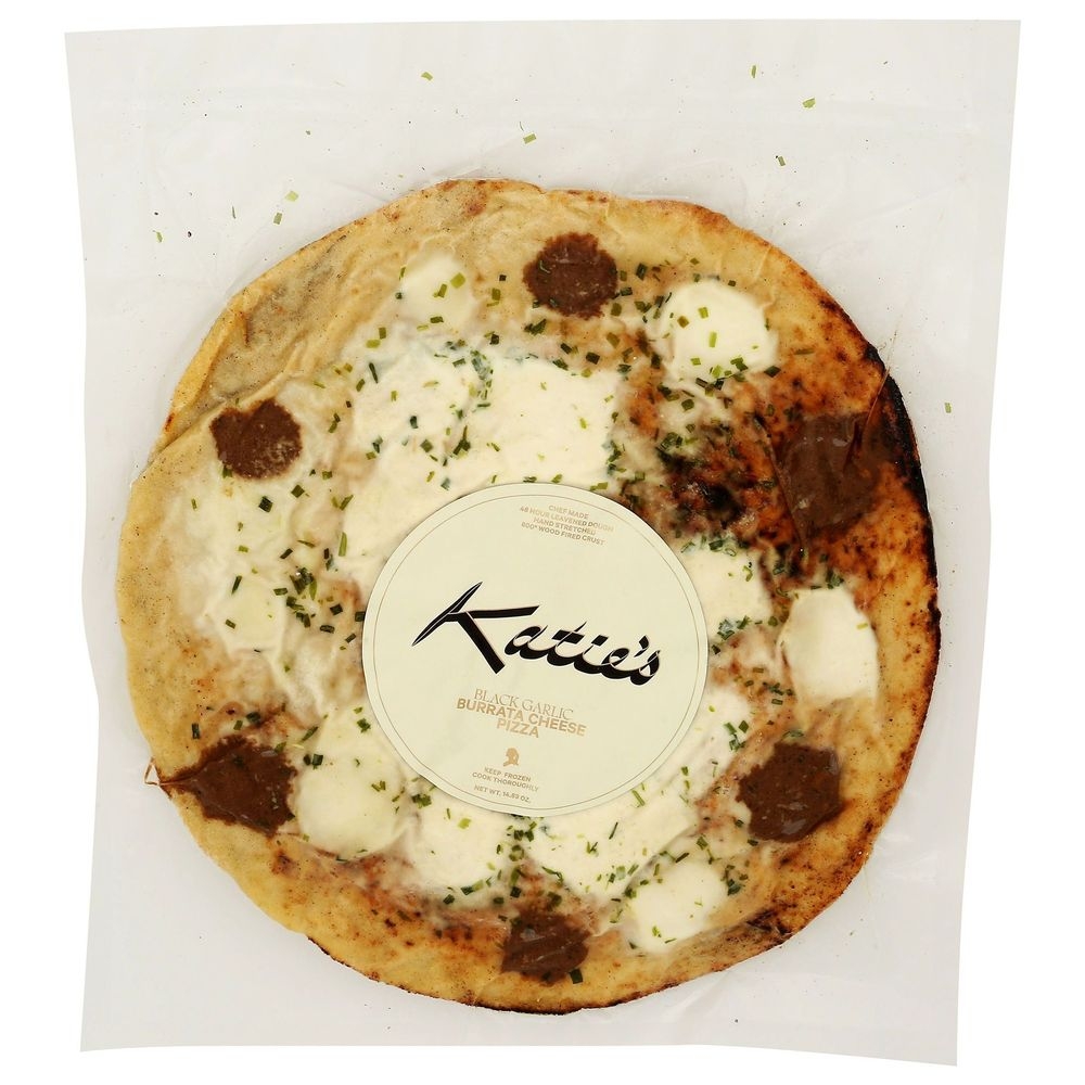 Black Garlic Burrata Cheese Pizza