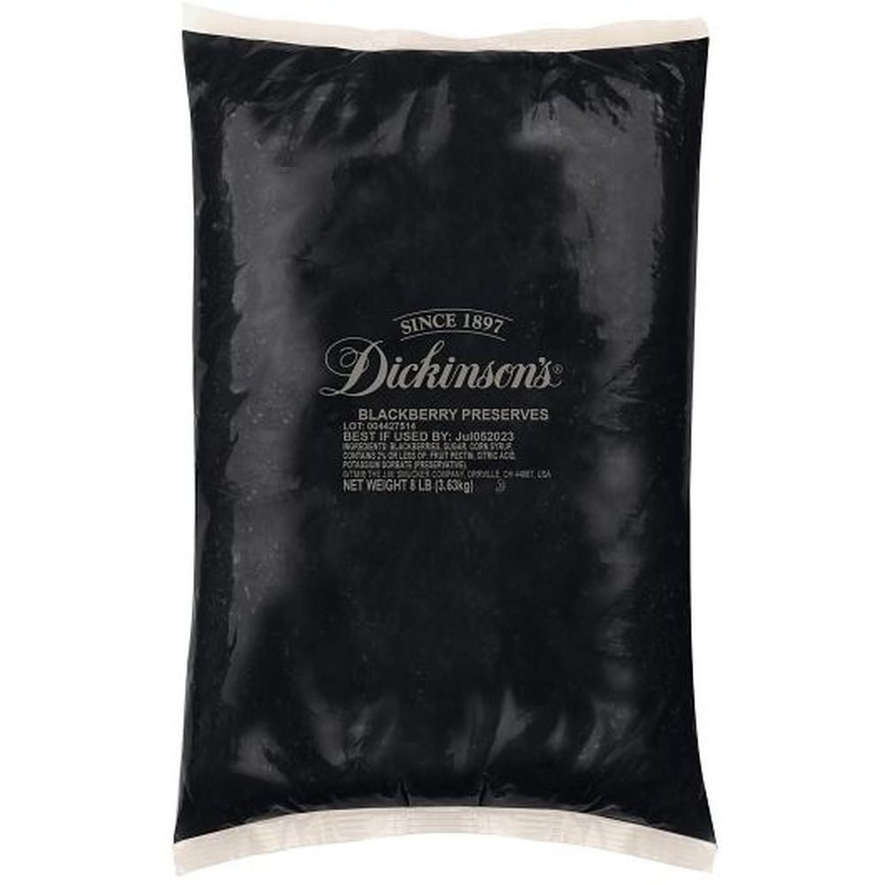 Dickinson Blackberry Preserve, 8 Pound -- 4 per case