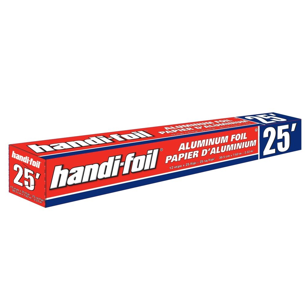 Standard Aluminum Foil Roll 12 inch x 25 feet