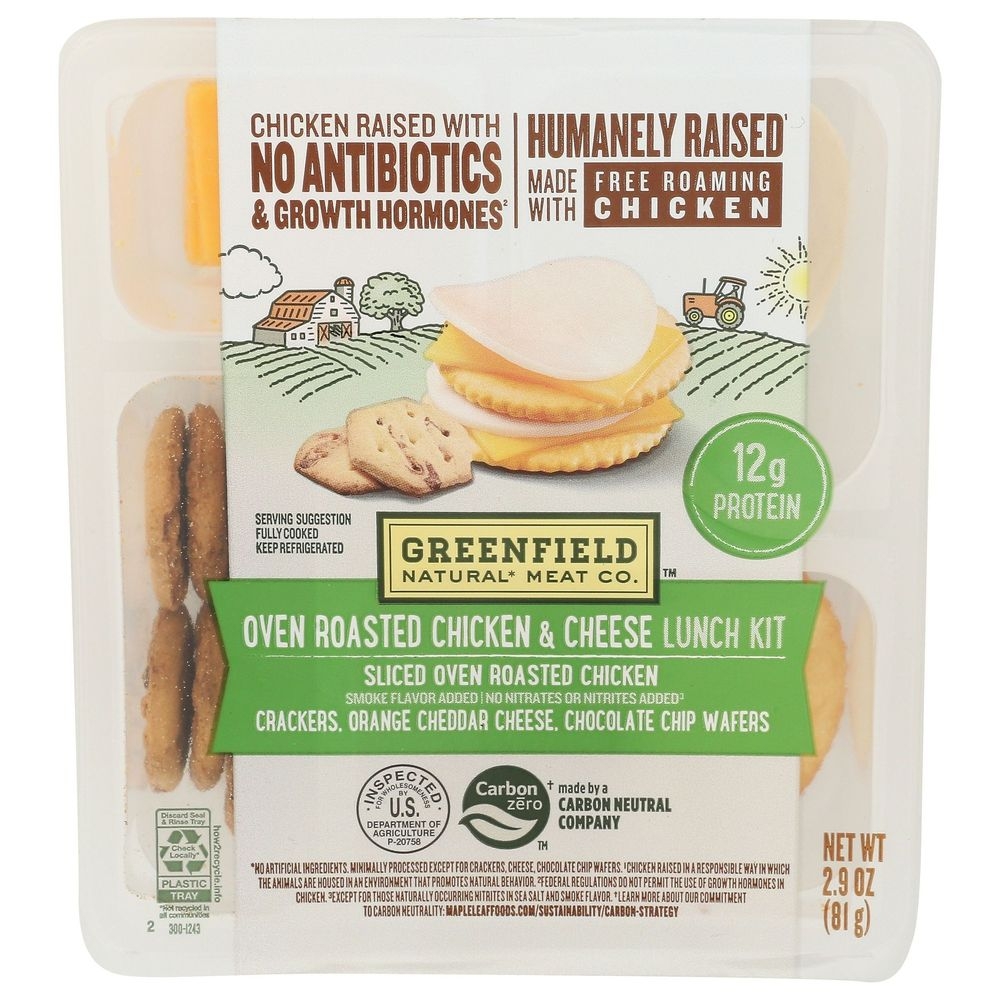 Oven Roasted Chicken and Cheese Lunch Kit