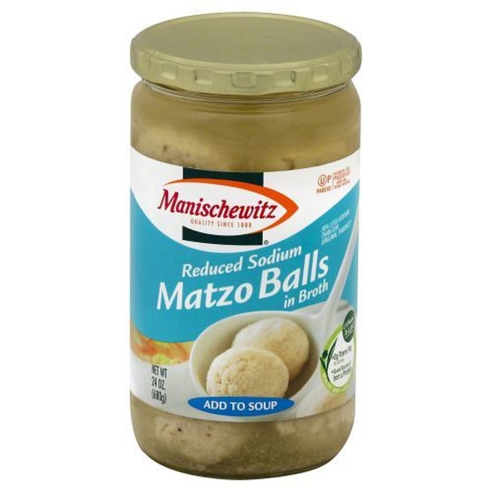 Reduced Sodium Matzo Ball in Broth