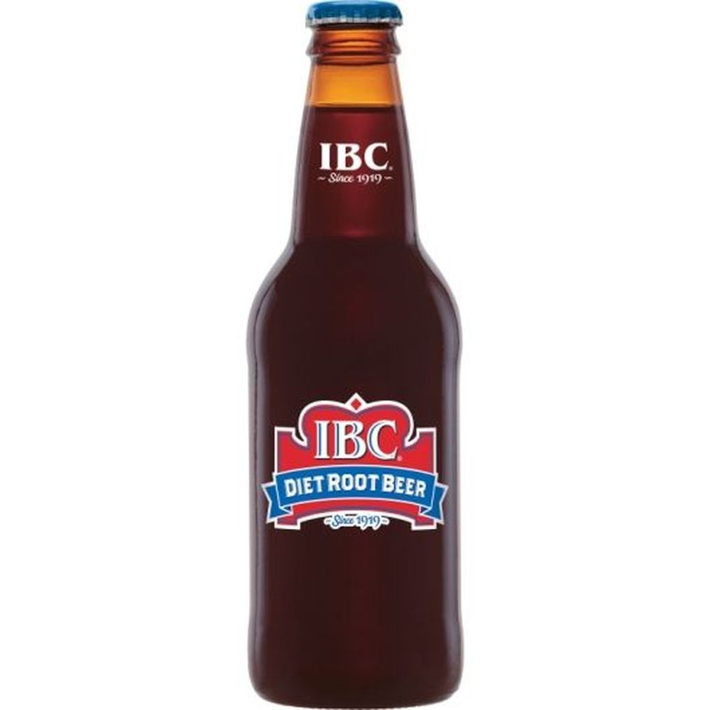 IBC Cane Sugar Diet Root Beer, 4 count per pack -- 6 per case.