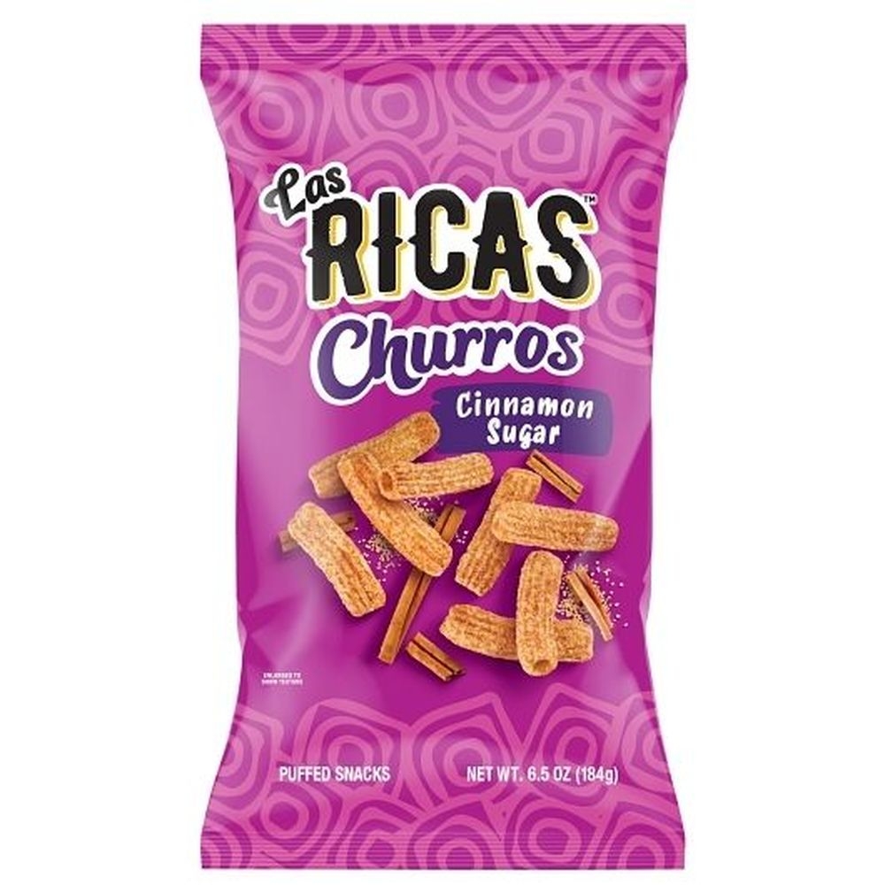 Cinnamon Sugar Churros Puffed Snacks