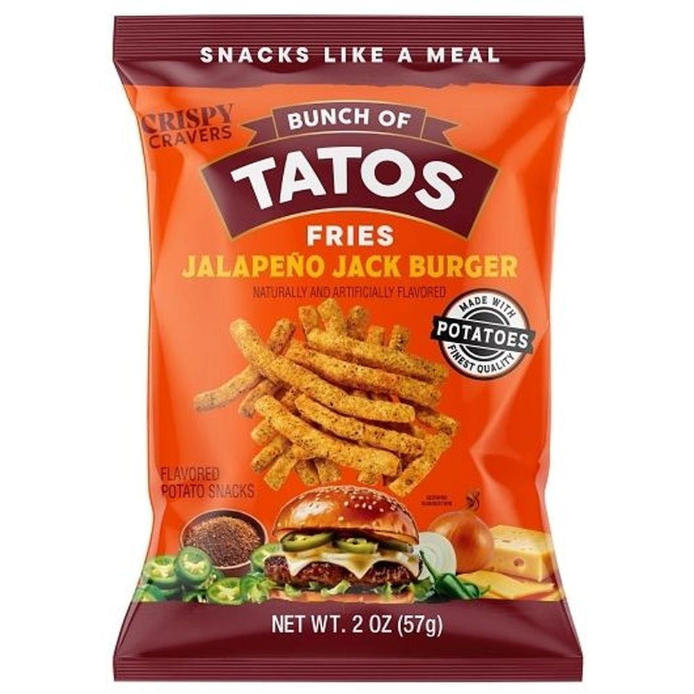 Bunch Of Tatos Jalapeno Jack Burger Fries