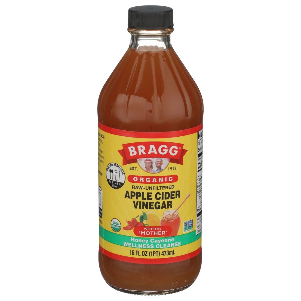 Organic Honey Cayenne Wellness Cleanse with the Mother Apple Cider Vinegar