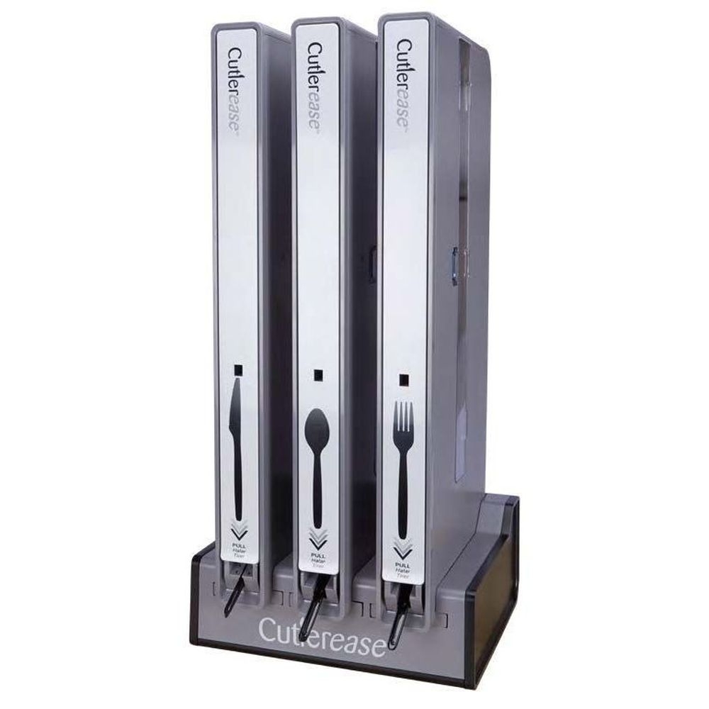 Black ABS Starter Kit Box for Fork/Knife/Spoon