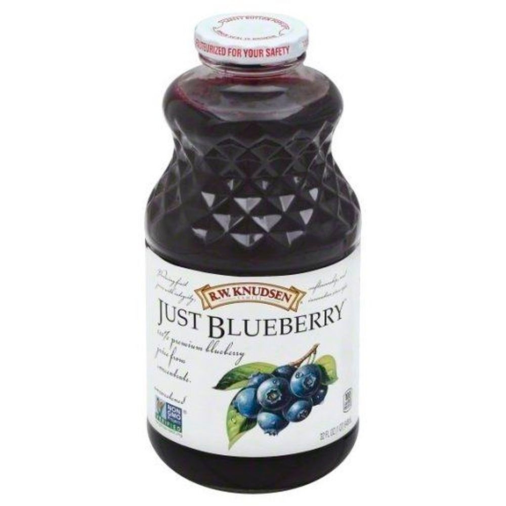 Rw Knudsen Just Blueberry Juice, 32 Fluid Ounce -- 6 Per Case