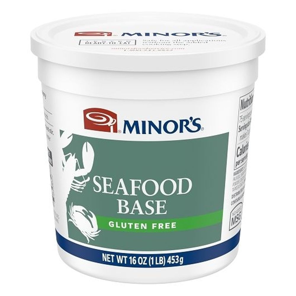 Nestle Minors No Added MSG Seafood Base, 1 Pound -- 6 per case.