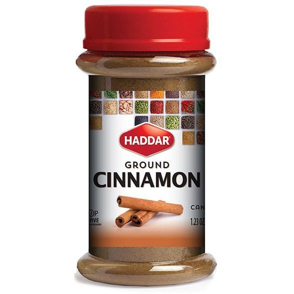 Haddar Ground Cinnamon Spice, 1.23 Ounce -- 12 Per Case