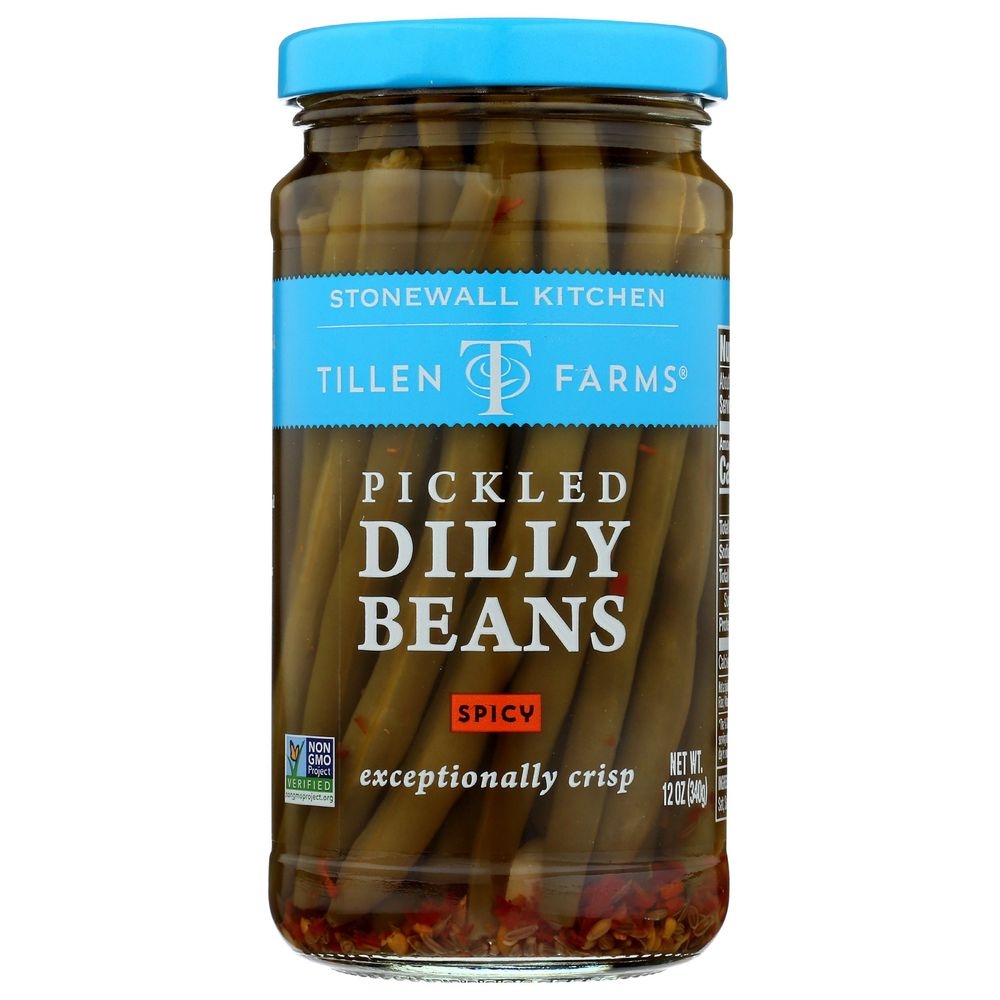 Hot and Spicy Pickled Dilly Beans