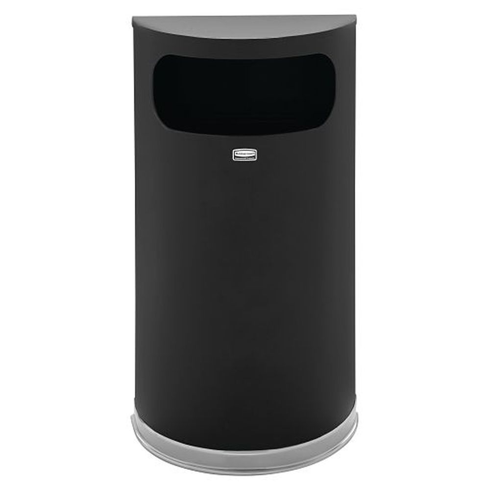 Half Round Side Open Trash Can