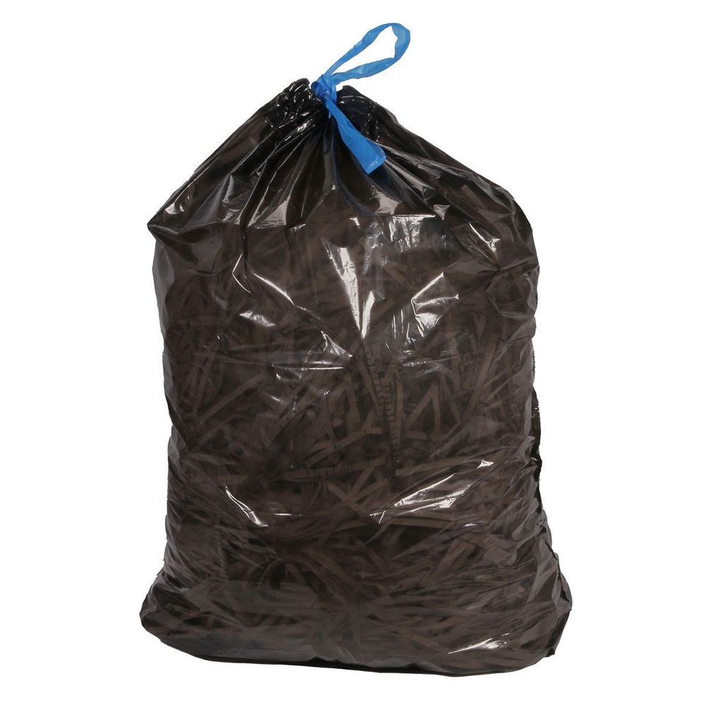 Black 1.00 Mil LLDPE Can Liner for 20 to 30 Gallon Can