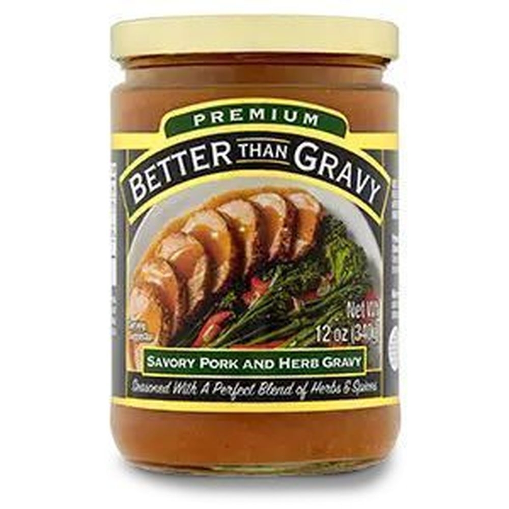 Savory Pork and Herb Gravy