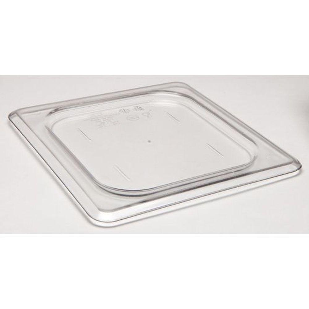 Camwear One Sixth Size Clear Flat Lid for Food Pan