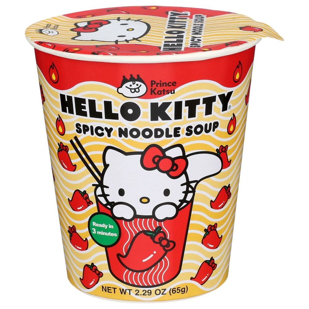 Hello Kitty Spicy Noodle Soup