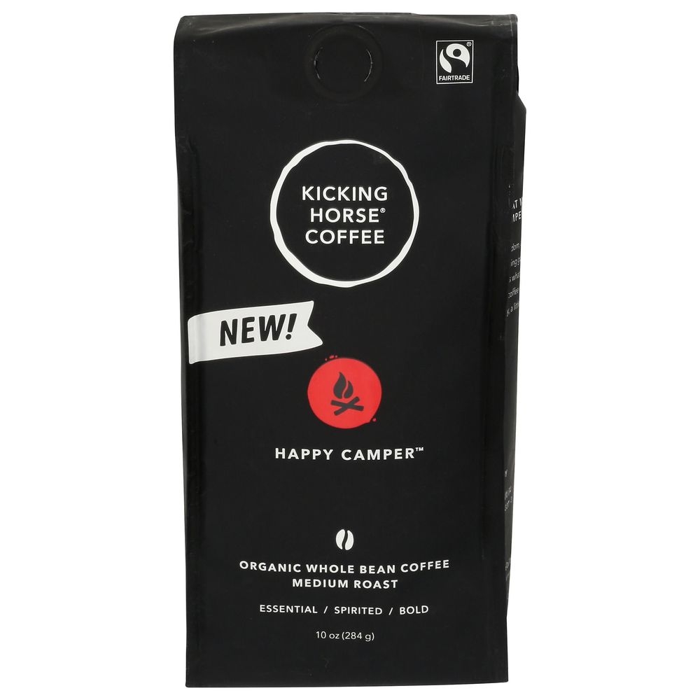 Happy Camper Organic Medium Roast Whole Bean Coffee