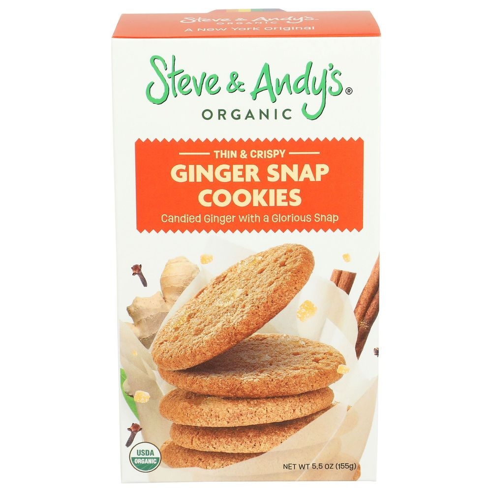 Organic Gluten Free Ginger Snap Cookie