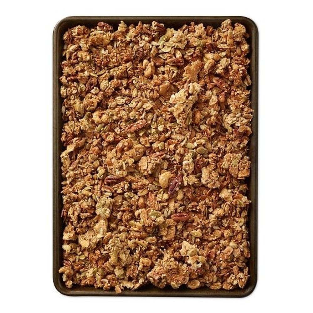 Grain-Free Coconut Granola with Cashews Pecans Seeds and Coconut Chips