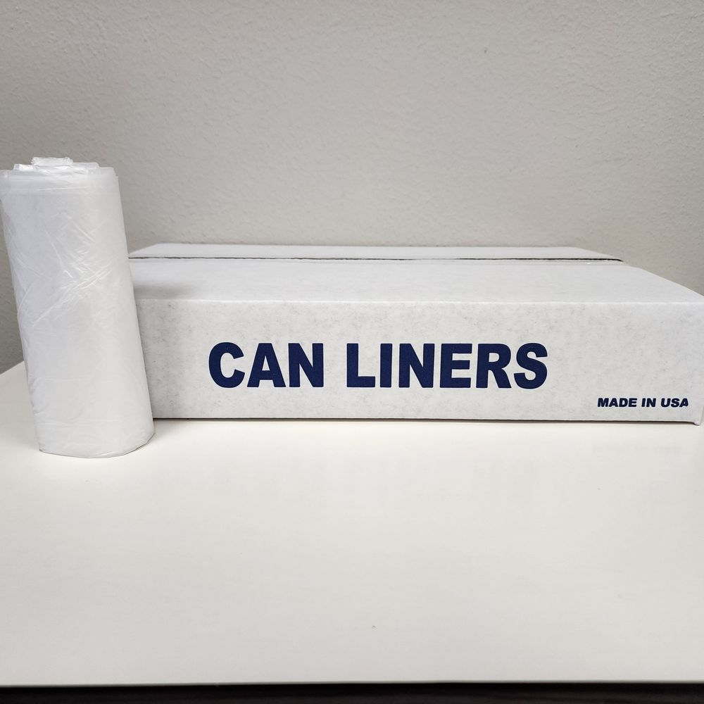 Clear 4 mil Can Liner