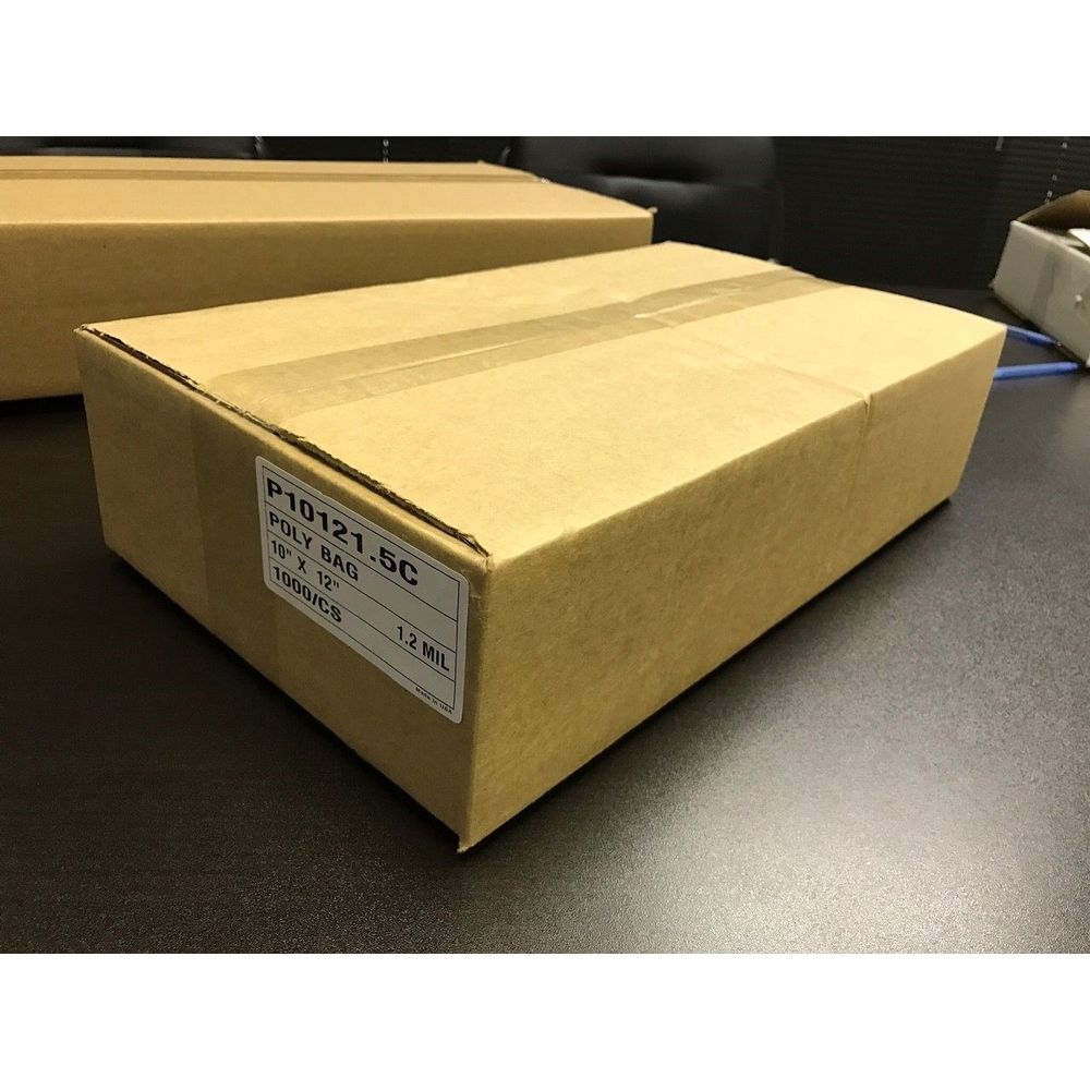 1.5 mil Clear Poly Bag 10 x 12 inch