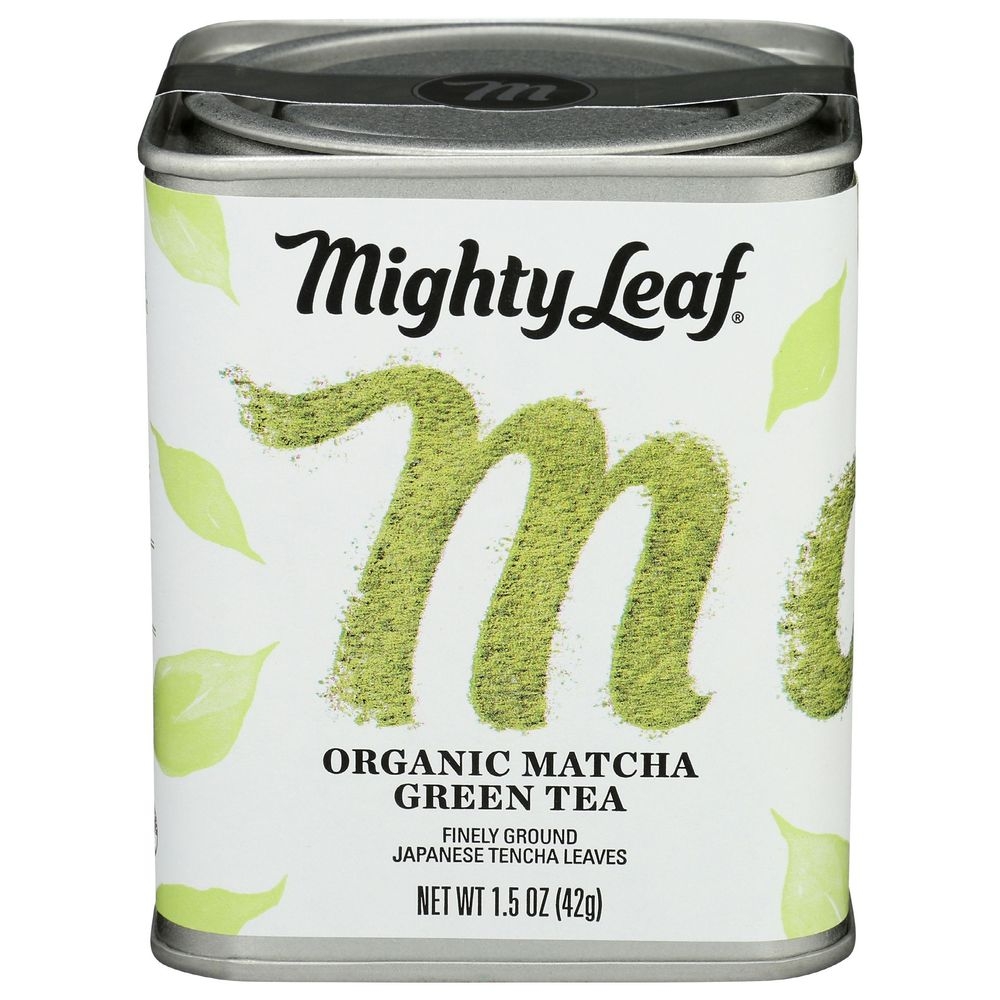 Mighty Leaf Organic Matcha Green Tea, 1.5 Ounce Canister -- 6 Per Case