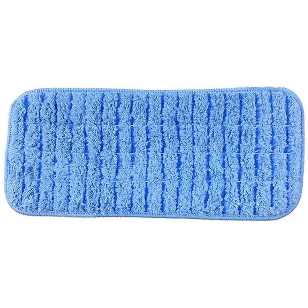 Ctc Blue Microfiber Scrubbing Wet Mop Pad, 13 Inch -- 12 Per Case