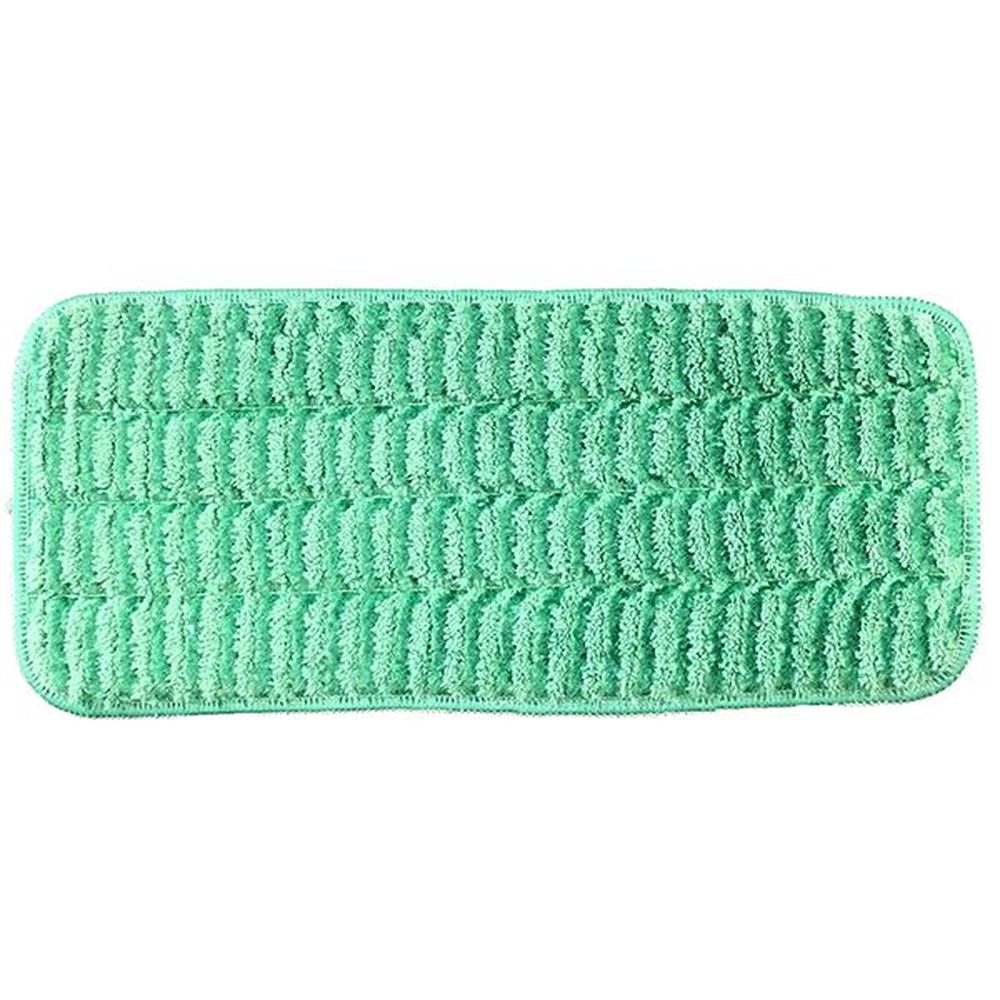 Ctc Green Microfiber Scrubbing Wet Mop Pad, 13 Inch -- 12 Per Case