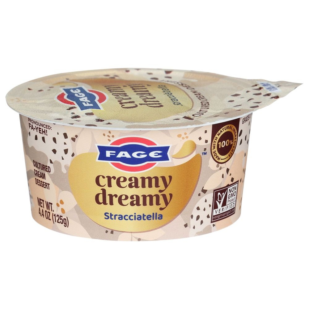 Creamy Dreamy Stracciatella Cultured Cream Dessert