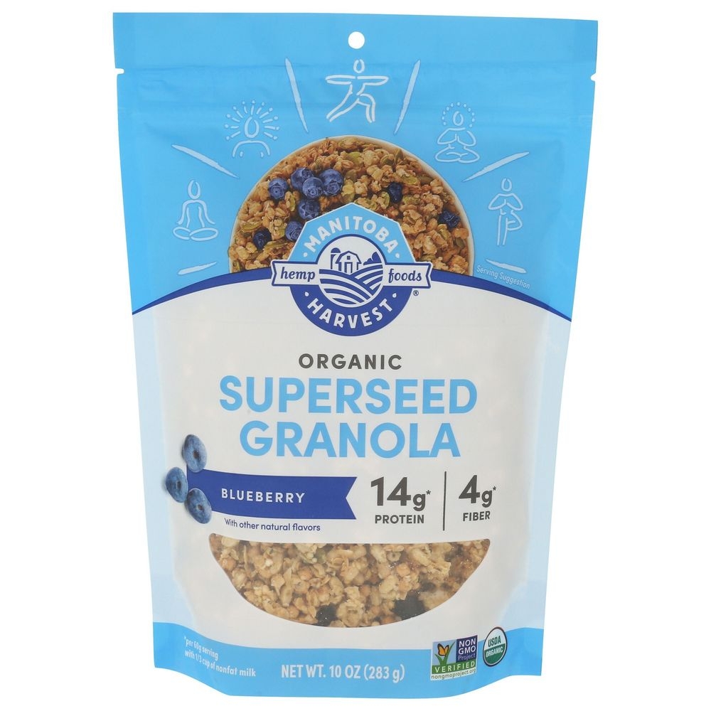 Organic Blueberry Superseed Granola