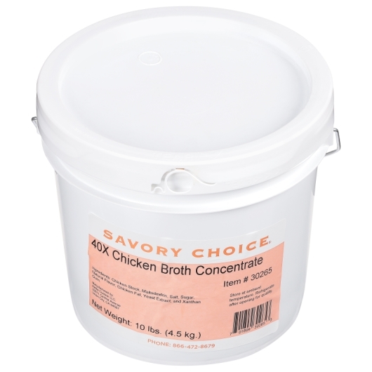 Savory Choice Chicken Broth Concentrate, 10 Pound