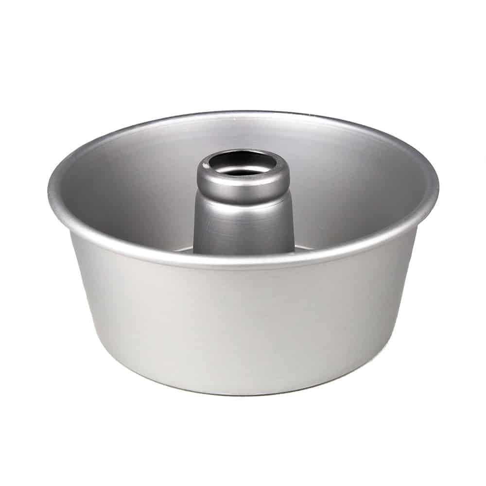 American Metalcraft Aluminum 4 Quart Angel Food Cake Pan, 10 Inch Dia. X 4 Inch Deep