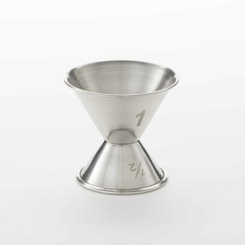 American Metalcraft Bar Jigger, 1/2 X 1 Ounce Capacity