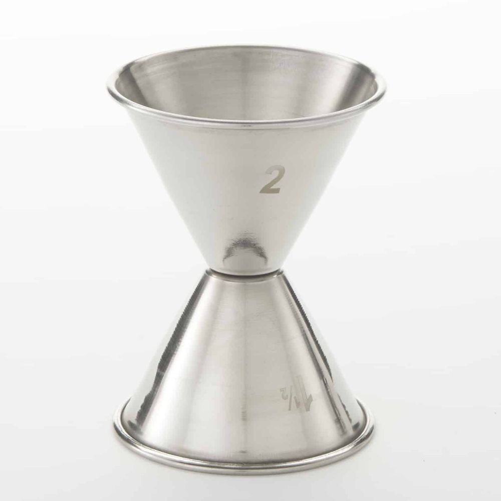 American Metalcraft Stainless Steel Bar Jigger, 1 1/2 X 2 Ounce Capacity