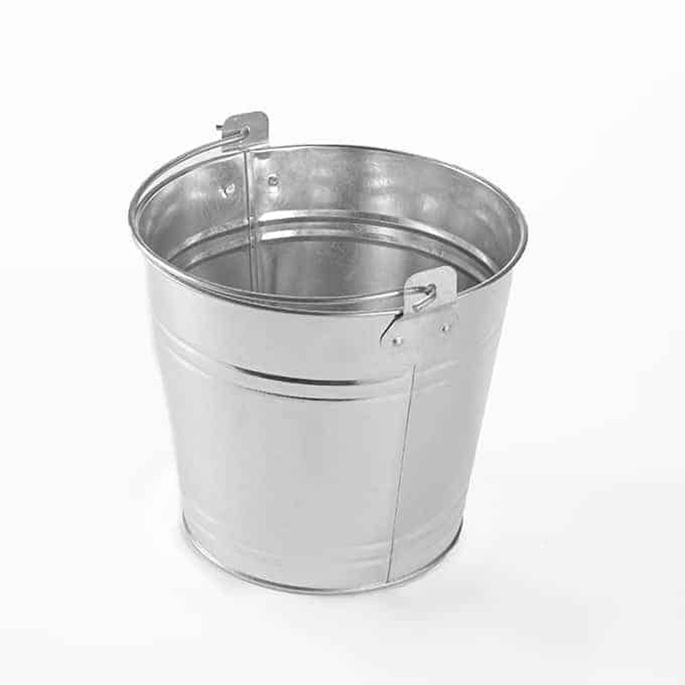 American Metalcraft Natural Galvanized Pail, 8 x 7 inch