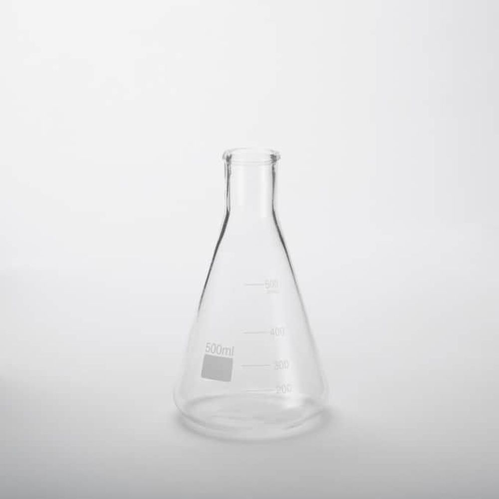 American Metalcraft Clear Glass 17 Ounce Chemistry Flask, 4 Inch Dia. X 7 Inch Height