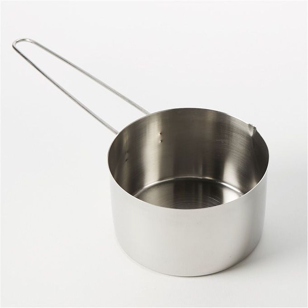 American Metalcraft Stainless Steel 2 Cup Measuring Cup With 6 Inch Wire Handle