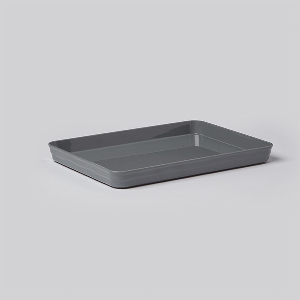 American Metalcraft Del Mar Collection Gray Abs Plastic Rectangular Lid For Serving Bowl, 11-3/8 X 8-3/8 X 1-1/8 Inch