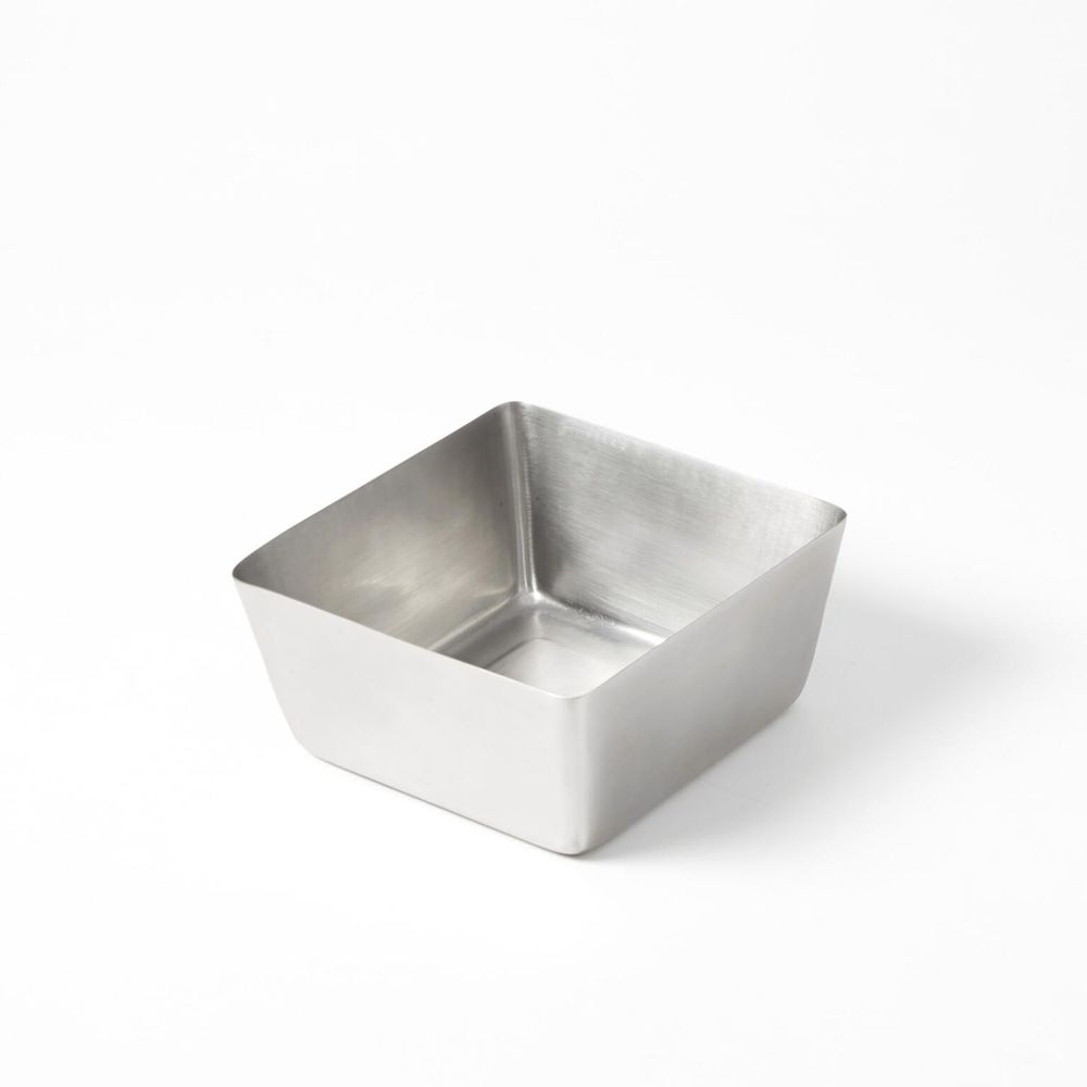American Metalcraft Stainless Steel 70 Ounce Square Bowl, 7 X 3-1/4 Inch