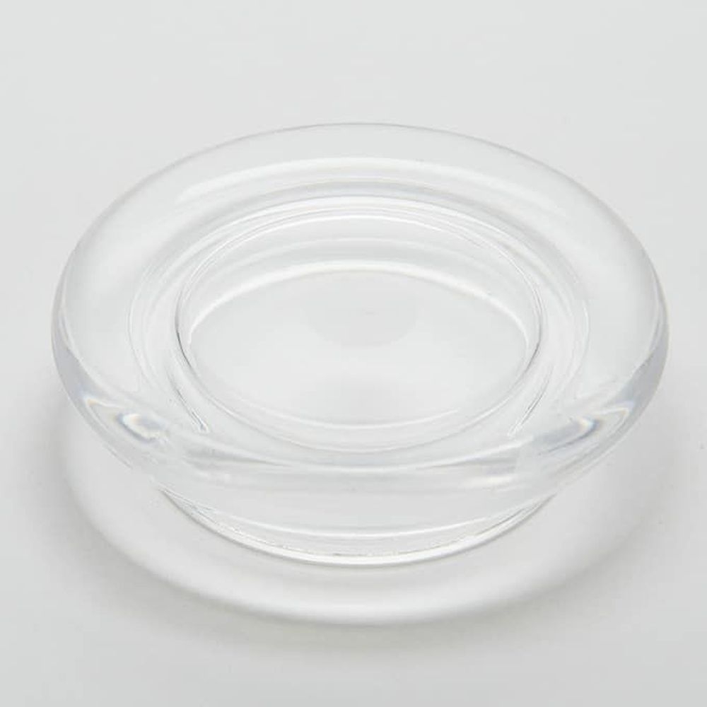 American Metalcraft Plastic Replacement Cap for Clear Pebbled Acrylic Water Bottle, 2 1/4 x 2 1/4 x 5/8 inch