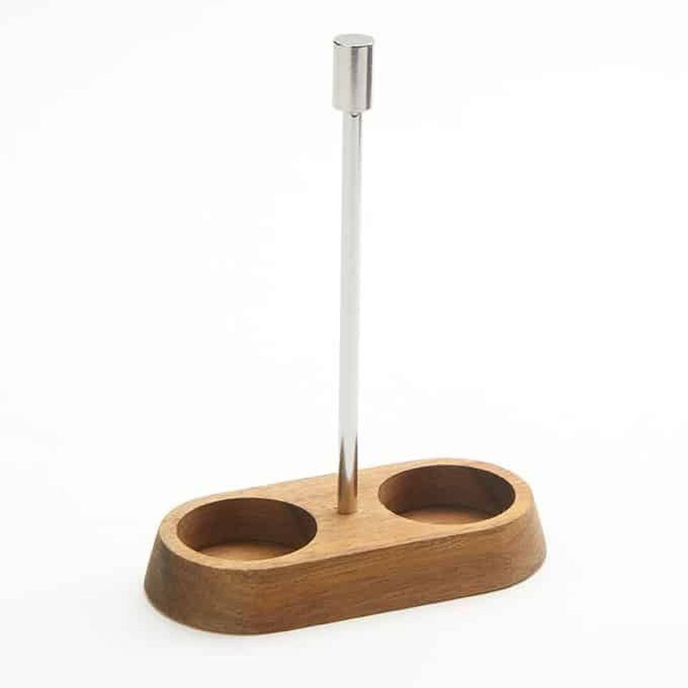 American Metalcraft Vintage Acacia Wood Caddy Only, 5 inch Length x 2-1/2 inch Width x 6-1/2 inch Height