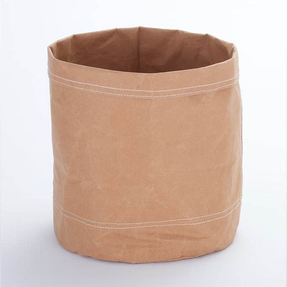 American Metalcraft Khaki Kraft Paper Bag, 9 inch Dia