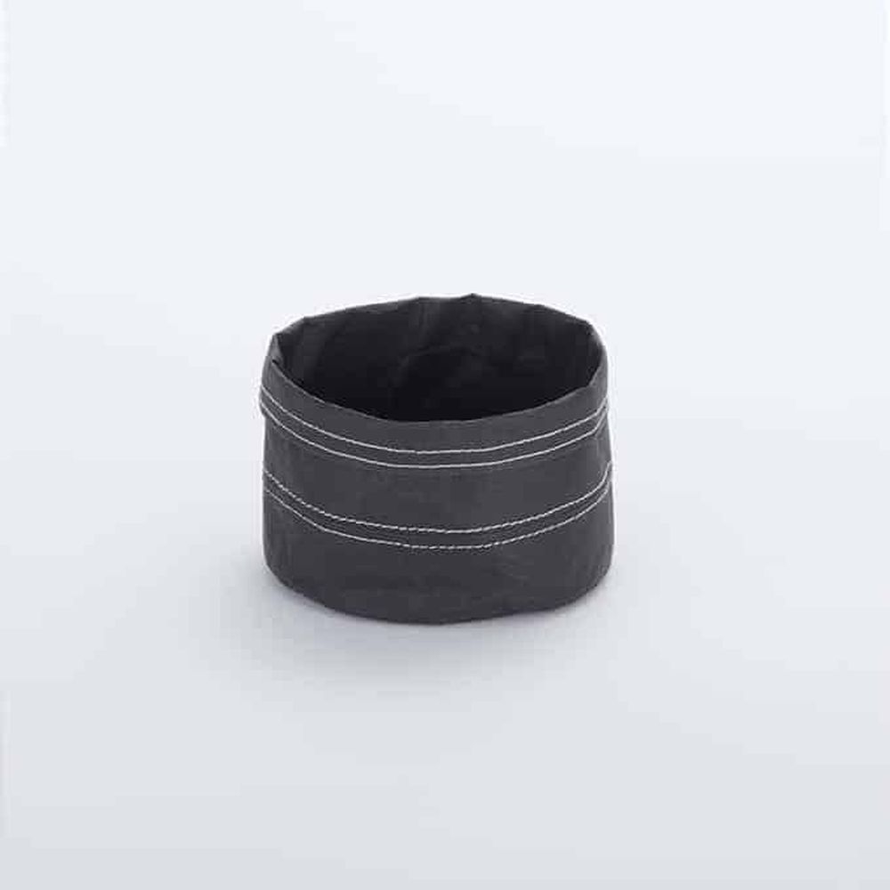 American Metalcraft Black Kraft Paper Bag, 5 inch Dia