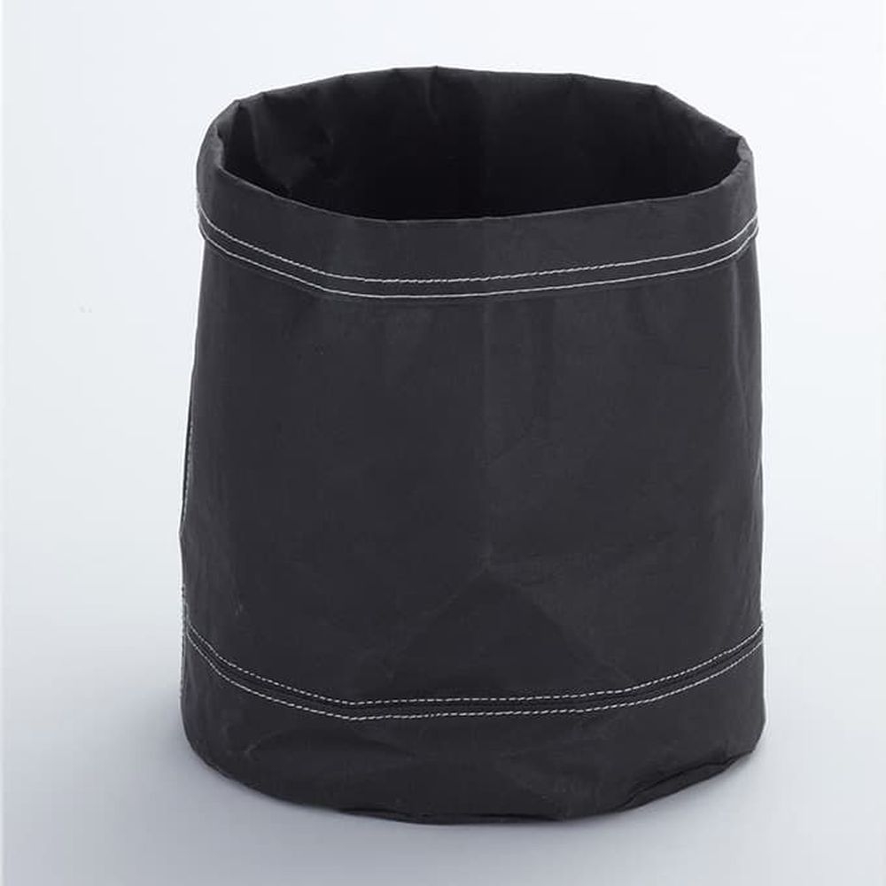 American Metalcraft Black Kraft Paper Bag, 9 inch Dia