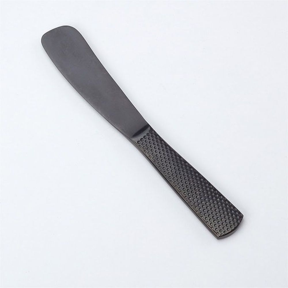 American Metalcraft Vintage Black Hammered Buffetware Spreader, 1 x 6 5/8 inch