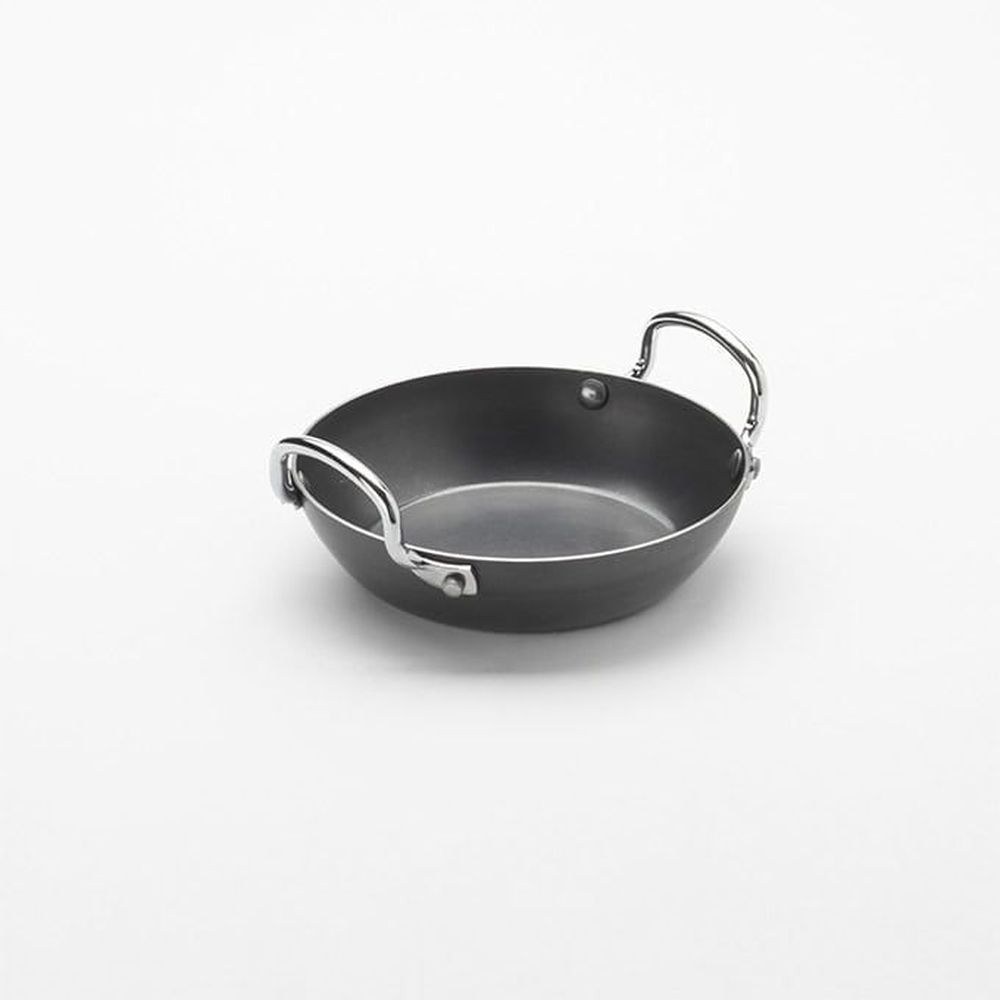 American Metalcraft Black Steel Paella Pan, 13 Ounce