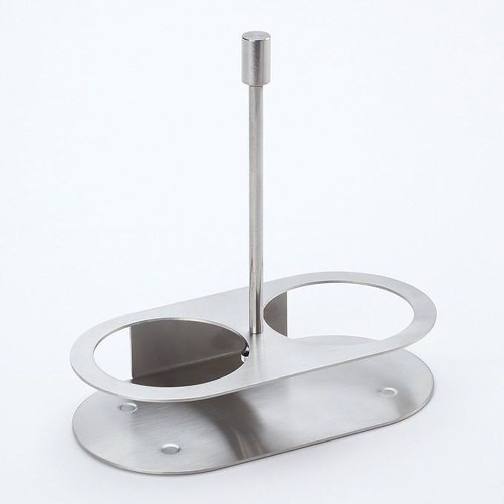 American Metalcraft Swan Collection Silver Stainless Steel Caddy