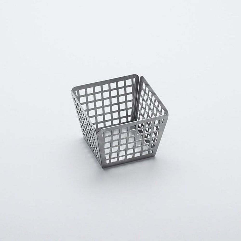 American Metalcraft Stainless Steel Square Lasercut Fry Basket, 4 x 4 inch x 3 Feet