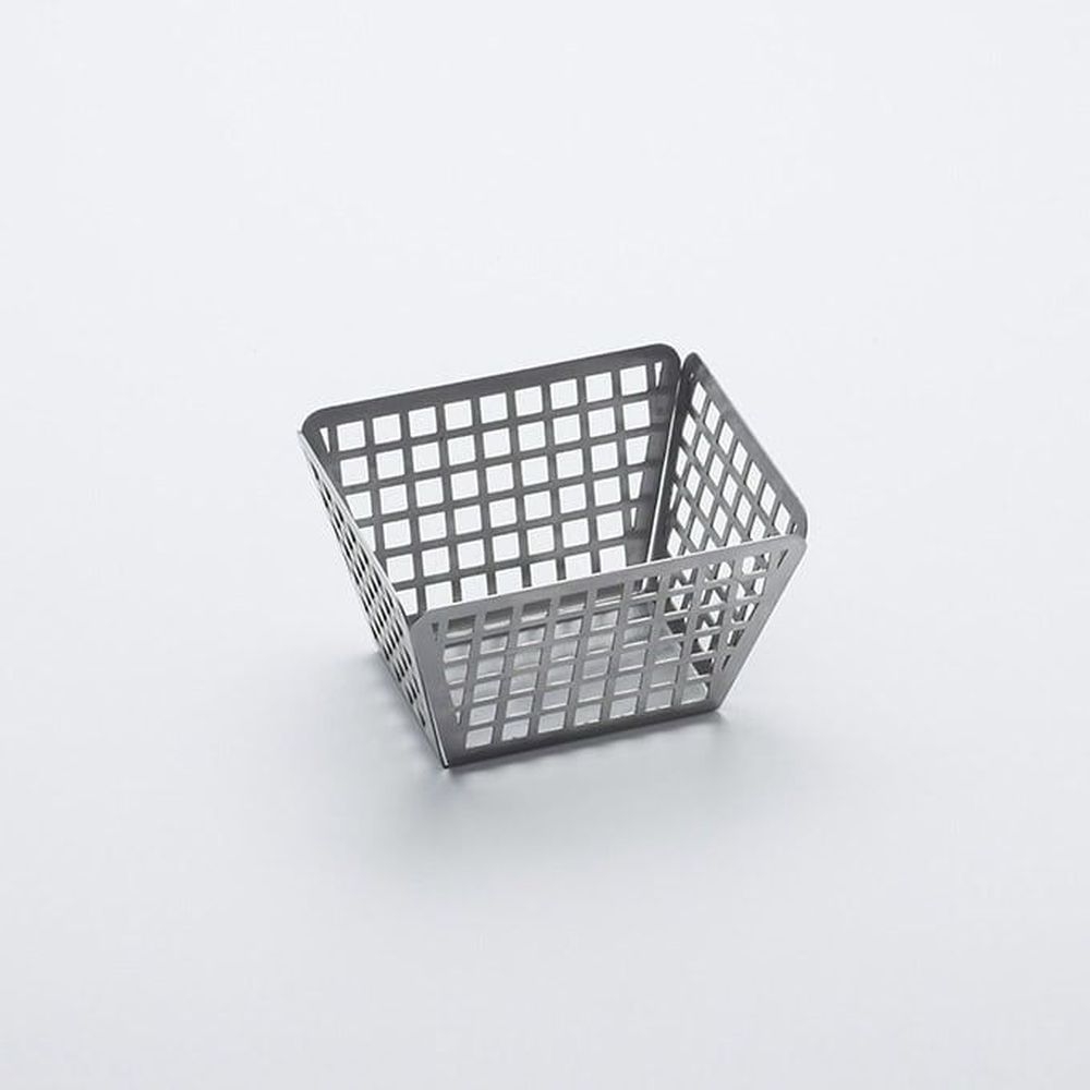 American Metalcraft Stainless Steel Rectangle Lasercut Fry Basket, 5 x 4 inch x 3 Feet